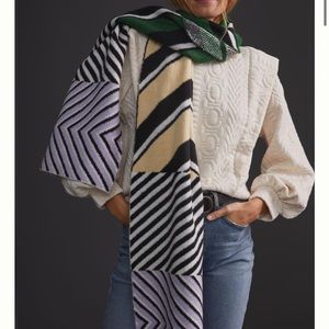 Anthropologie Pop Art Scarf (New with Tags)